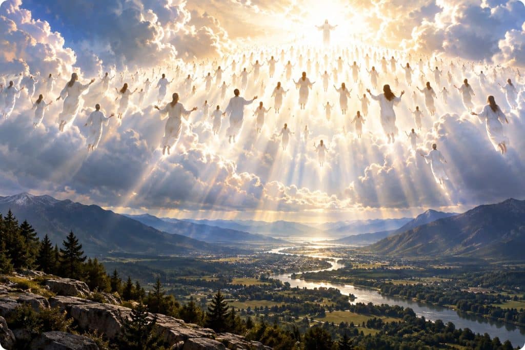Pre-Trib Rapture Over A Valley