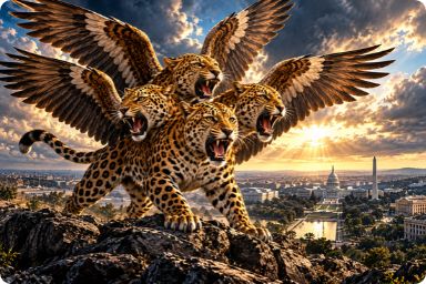 America in the Bible - The Leopard of Daniel 7